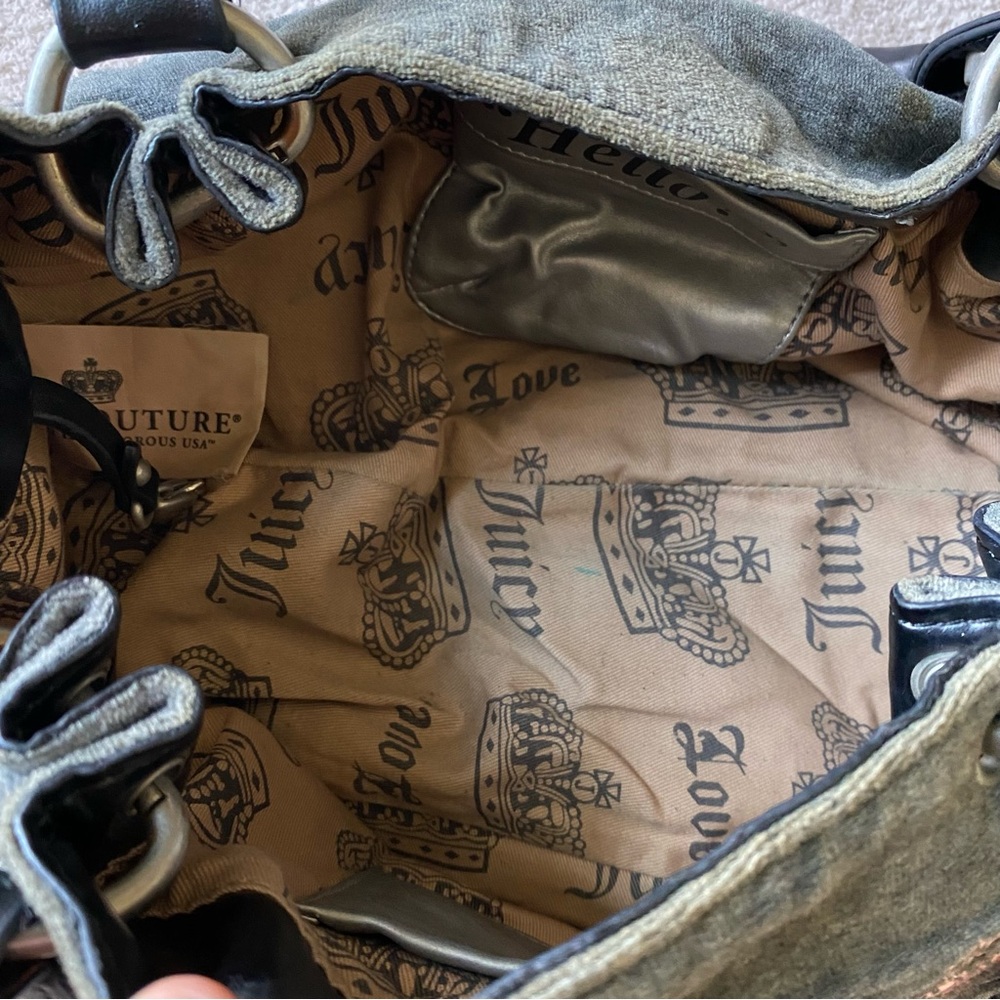 Juicy Couture late Y2K grey and pink velour dog bag - Picture 5 of 10